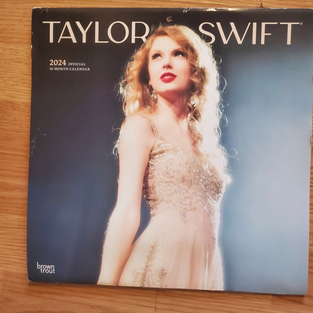 Taylor Swift Calender 2024 Photos Art Print photo to frame